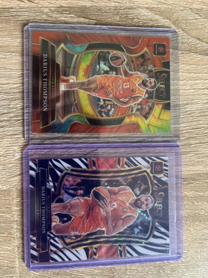 Darius Thompson Panini Select EuroLeague 2025-26 σετ κάρτες μπάσκετ, 2 κάρτες 11/25