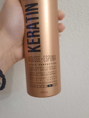 Syoss Keratin Hair Volume Mousse used