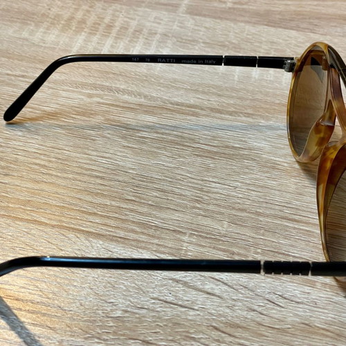 Persol Ratti 650 80 Meflecto NOS new vintage stock 1970, black brown