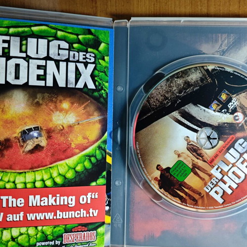 Der Flug des Phoenix DVD like new without Greek subtitles