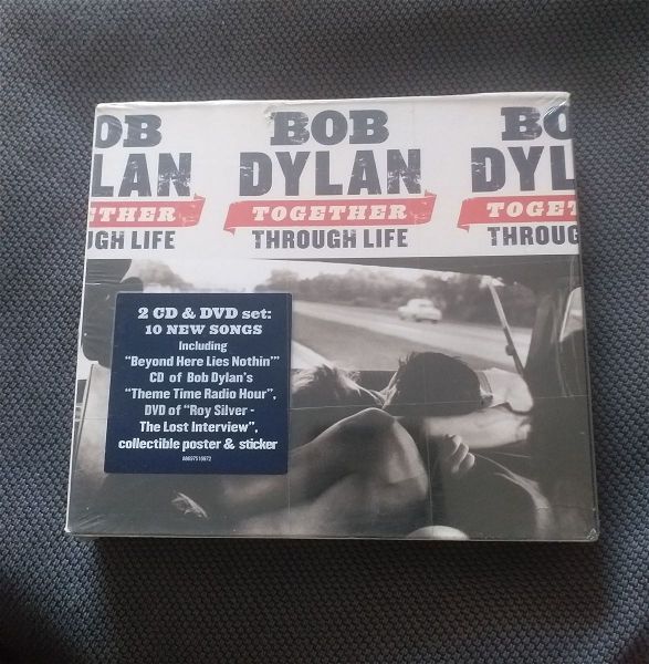  BOB DYLAN - TOGETHER THROUGH LIFE 2 CD + DVD sfragismeno