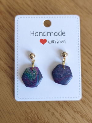 Handmade earrings new, multicolor