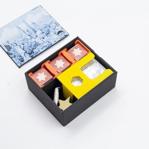 Cities Board Game Organizer New 3D Printed Insert for Sleeved Cards