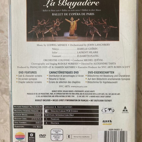 La Bayandere DVD