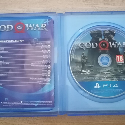 God of War PS4 game used, original case
