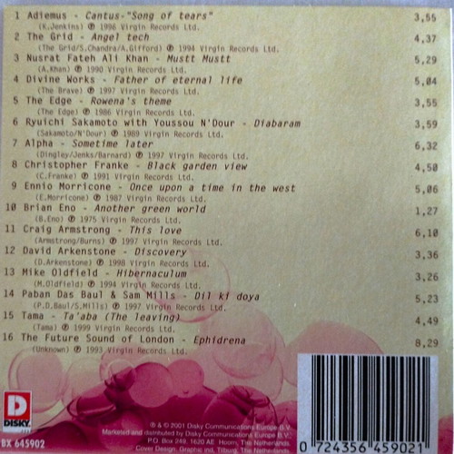 Chillout Moods 8 CD box set like new, electronic music
