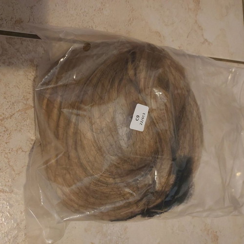 Blonde wig new with bangs, long