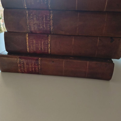 Charles Burney A General History of Music 4-Volume Set used, 1st Edition