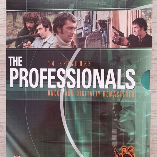 The Professionals DVD used, 4 seasons set without Greek subtitles