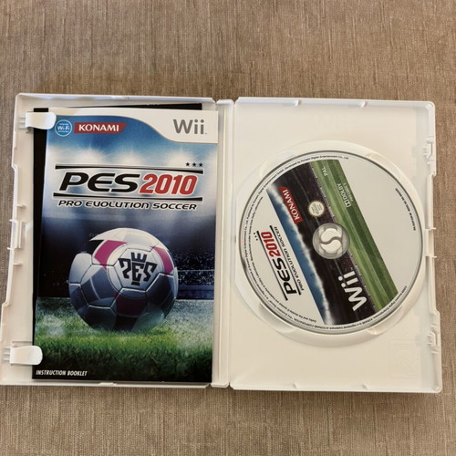 PES 2010 Nintendo Wii game used, English version