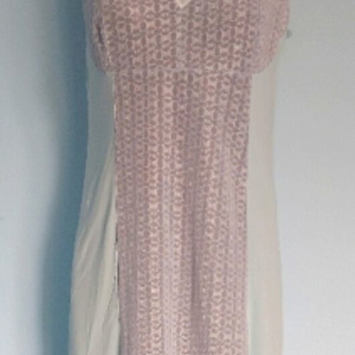 Blue luxury jumpsuit with lace like new