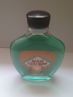 Vintage Williams Aqua Cologne Ice Blue Splash 100 ml like new