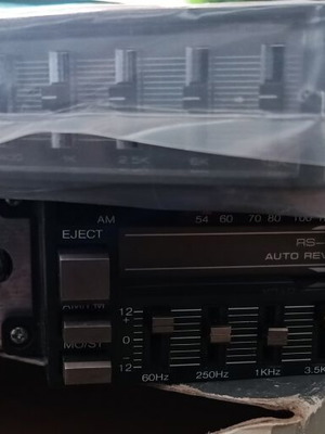 Roadstar Car Cassette Player and Amplifier used, retro condition