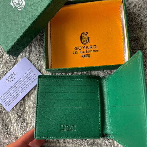 Goyard Saint-Sulpice Card Holder new, green