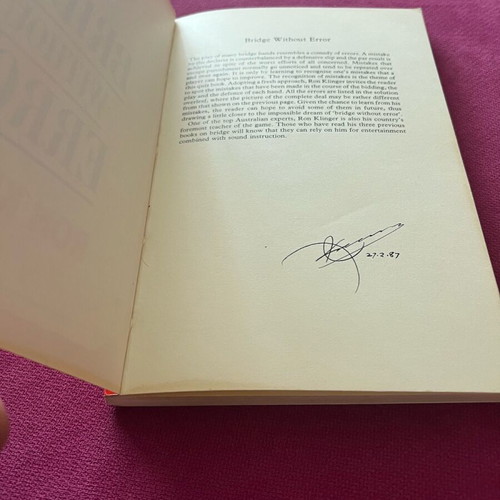 Bridge Without Error book used, Greek language