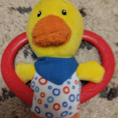 Baby teether used for hand strengthening