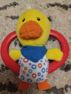 Baby teether used for hand strengthening