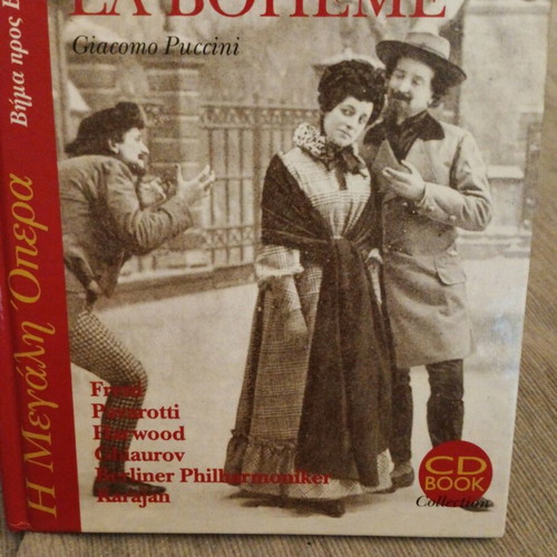 La Boheme Giacomo Puccini CD book collection like new, classical