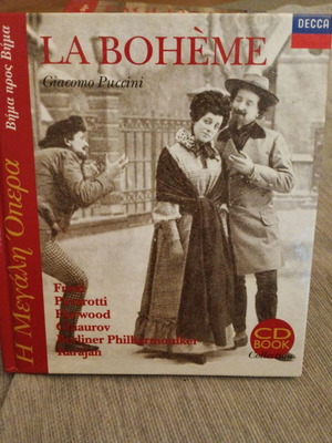 La Boheme Giacomo Puccini CD book collection like new, classical