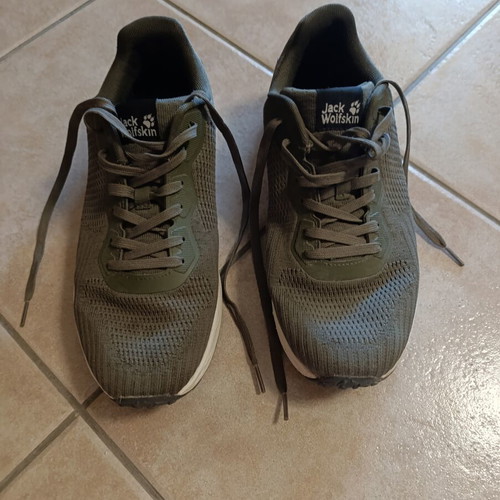 Jack Wolfskin athletic shoes like new, size 42, green