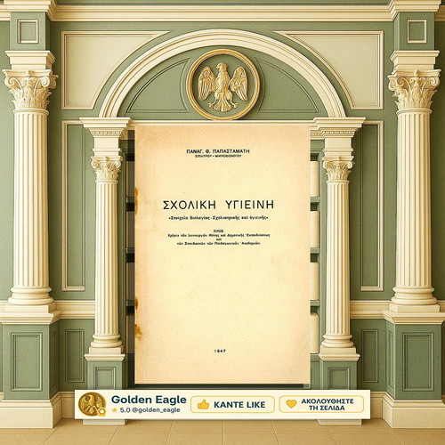 School Hygiene Papastamatis P. 1947 used edition