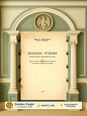 School Hygiene Papastamatis P. 1947 used edition