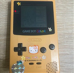 Gameboy color hello kitty edition