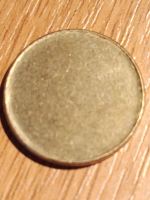 Euro 10 Cent Coin like new, unstruck on both sides