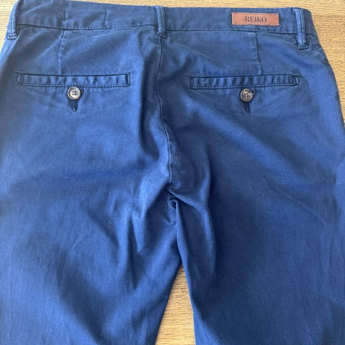 Reiko women's skinny pants blue like new