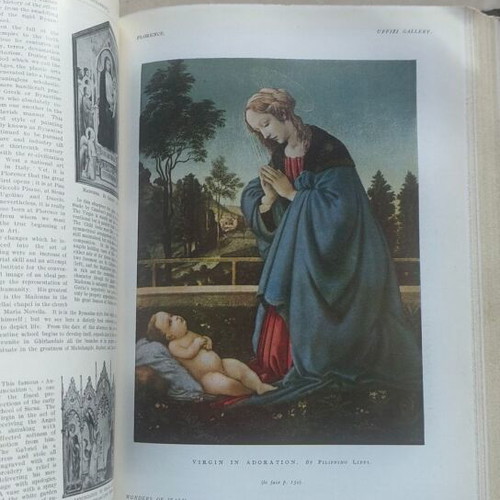 Wonders of Italy rare book used, leather-bound 1928 edition