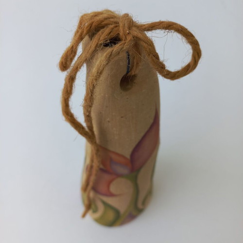Handmade Czech ceramic bell like new