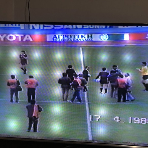 Panathinaikos VHS tapes used, 5 full matches 1987-1988 season