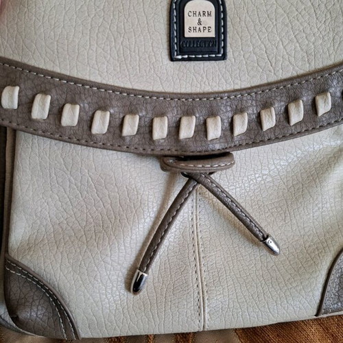 Charm & Shape shoulder bag beige brown used