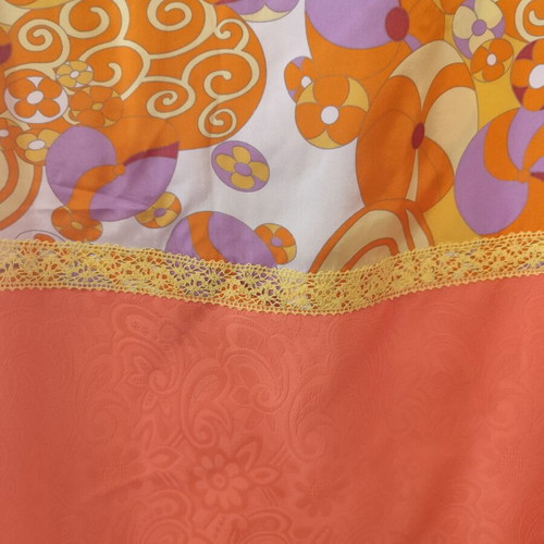 Emprime dress like new, synthetic fabric, colorful