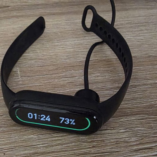 Xiaomi Mi Band 6 fitness tracker with accessories