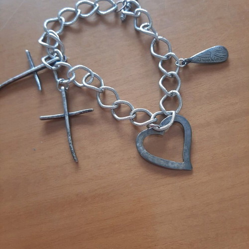 Bracelet with crosses used, Katina's from Smyrna