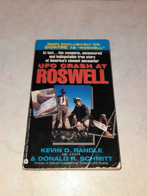 UFO Crash at Roswell book used, English