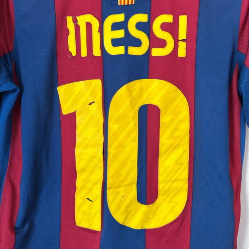 Messi Barcelona 2010/2011 home size YXL