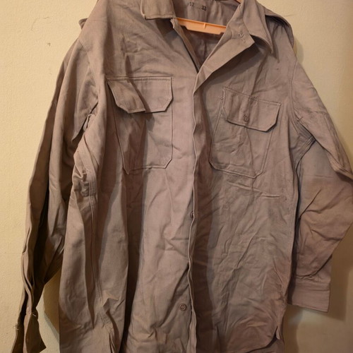 US Army summer military shirt 1950s