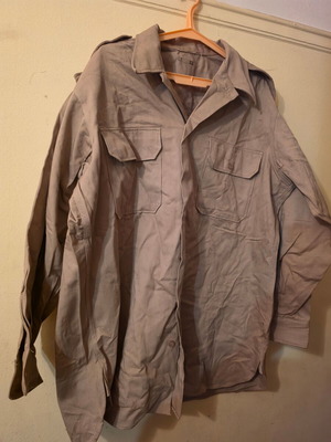US Army summer military shirt 1950s