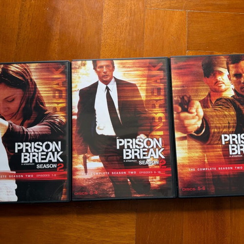 Prison Break Season 2 DVD like new with Greek subtitles