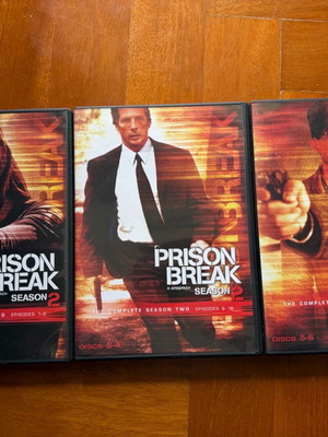 Prison Break Season 2 DVD like new with Greek subtitles