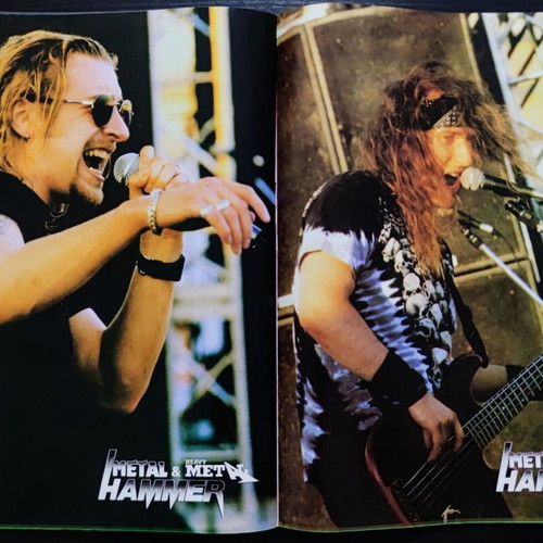 Metal Hammer & Heavy Metal magazine issue 141, October 1996, Iron Maiden cover