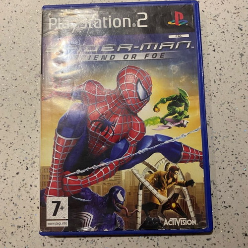 Spider-Man Friend or Foe PlayStation 2 game excellent condition