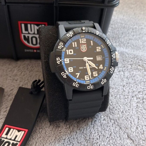 Luminox Leatherback SEA Turtle Giant men's watch new, black