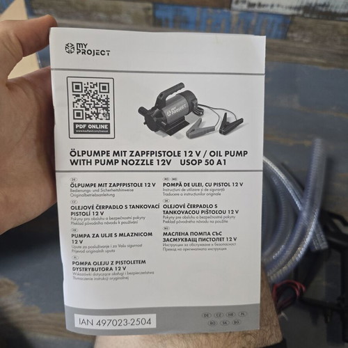 Oil Pump for Draining Oil and Diesel new