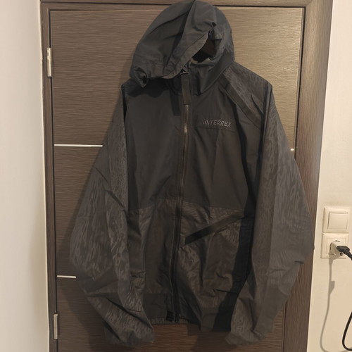 Adidas Terrex Utilitas rain.rdy 2.5-Layer jacket, black, size L