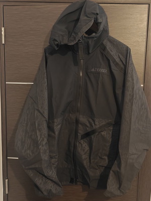 Adidas Terrex Utilitas rain.rdy 2.5-Layer jacket, black, size L