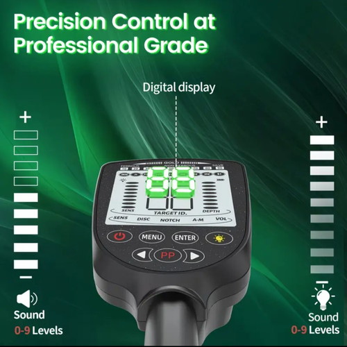 Metal detector new with LCD screen and sound