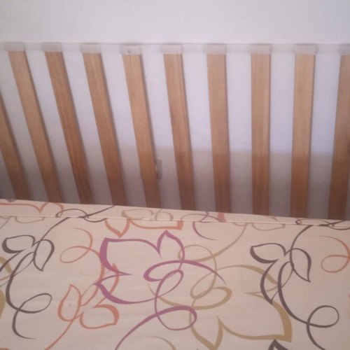 Double Sofa Bed used, opens from below to two beds